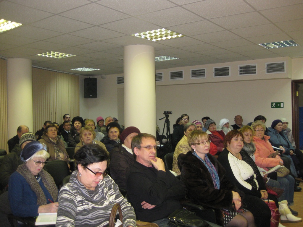 Встреча главы управы 18.12.2013